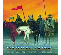 Various Artists (Chakal, Mutilator, Sarcofago, Holocausto) - Warfare Noise