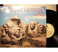 VARIOUS ARTISTS - COUNTRY LEGENDS - 24 COUNTRY GREATS - VINYL