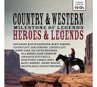 Various Artists - Country & Western, Heroes & Legends 10cd