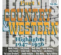 Various Artists Country & Western: Highlights 1947-1956: (CD) (Importación USA)