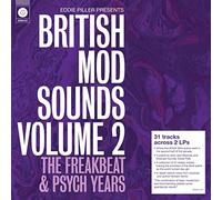 Various Artists - Eddie Piller Presents British Mod Sounds of The 1960s Volume 2: The Freakbeat & Psych Years (2 x 140g Black Vinyl) [Vinilo]
