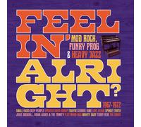 Varios - FEELIN' ALRIGHT - MOD, ROCK, FUNKY PROG & HEAVY JAZZ 1967-1972 3CD CLAMSHELL BOX