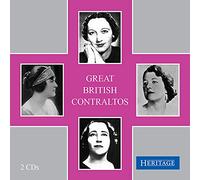 Various Artists - GREAT BRITISH CONTRALTOS