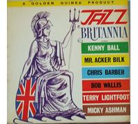 Various Artists - Jazz Britannia LP Pye Golden Guinea GGL0247 EX/EX 1960s with Acker Bilk, Chris Barber & Bob Wallis