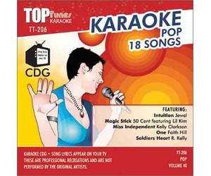 Various Artists - Jewel, American Idol Finalist & Lisa Marie Presley Karaoke Top Tunes TT-206