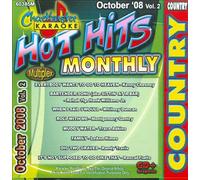 Various Artists - Karaoke: Hot Hits Country October 2008 2