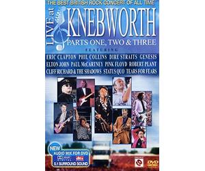 Various Artists - Live at Knebworth Parts 1,2 & 3 [DVD]