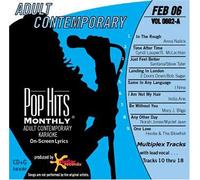 Various Artists - Pop Hits Monthly Karaoke, ADULT CONTEMPORARY Feb 2006