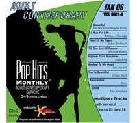 Various Artists - Pop Hits Monthly Karaoke, ADULT CONTEMPORARY Jan 2006