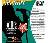 Various Artists - Pop Hits Monthly Karaoke ¿ COUNTRY July 2005 (US Import)