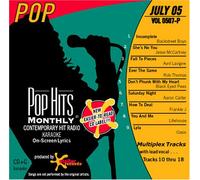 Various Artists - Pop Hits Monthly Karaoke POP July 2005