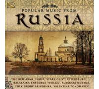 Various Artists Popular Music from Russia (CD) Album (Importación USA)