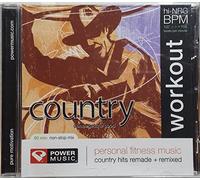 Various Artists - Power Music - Country Pop 1: Two 30 Minute hi-NRG Non-stop Workouts + Mp3 Download Bonus Tracks (UK Import)