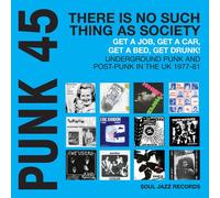 VV.AA. - PUNK 45, THERE´S NO SUCH THING AS SOCIETY (VINILO AZUL) 2LP