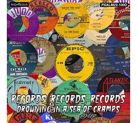 Various Artists - Records, Records, Records ~ Drowning In A Sea Of Cramps