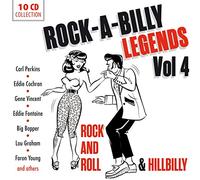 Various Artists - Rock-A-Billy Legends Vol. 4 - Rock and Roll & Hillbilly (10CD)