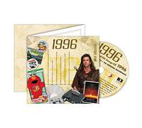 Various Artists - See List - 1996 Birthday Gift - 1996 Chart Hits CD and 1996 Greeting Card in One