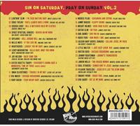 Various Artists Sin On Saturday, Pray On Sunday: 28 Sizzl (CD) (Importación USA)