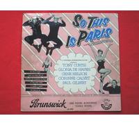 Various Artists - So This Is Paris 10"LP Brunswick LA8701 EX/VG 1955 10 inch LP with Tony Curtis, Gloria De Haven & Gene Nelson