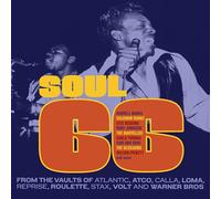 VARIOUS ARTISTS - SOUL 66 FROM THE VAULTS OF ATLANTIC, ATCO, CALLA, LOMA, REPRISE, ROULETTE, STAX, VOLT AND WARNER BROS 3CD CLAMSHELL BOX