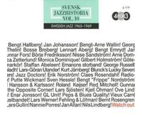 Various Artists Swedish Jazz History Vol. 10 1965 - 69 (CD) (Importación USA)