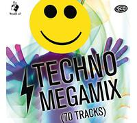 Various Artists – Techno Megamix (70 Tracks) – CD – Importación USA