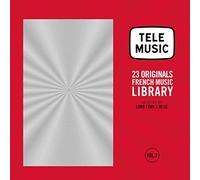 Various Artists Tele Music: 23 Classic French Music Library - Volume 2 (Vinyl)