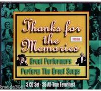 Various Artists - Thanks for the Memories: Great Performers Peform the Great Songs (UK Import)