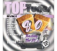 Various Artists - Top Tunes Karaoke CDG 80's Vol. 4 TT-114