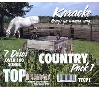 Various Artists - Top Tunes Karaoke CDG Country Pack 1 TT-CP1