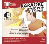 Various Artists - Top Tunes Karaoke CDG Mix Pop Vol 1 TT-184 (US Import)