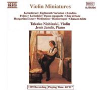 Various Artists - Violin Miniatures