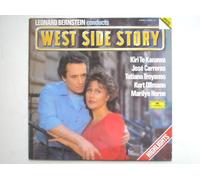 Various Artists - West Side Story Highlights LP Deutsche Grammophon 4159631 EX/EX 1985 with Kire Te Kanawa & Jose Carreras