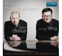 Various Artists - Yang,Wen-Sinn/Oetiker,Adrian Cellorecital