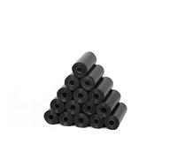 VARIOUS Bolsas Caca Perro, 300 Unidades 20 Rollos, Bolsas Para Excrementos De Perros, Extra Gruesa Prueba de Fugas,Color Negro