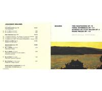 Various - Brahms:Piano Works - 2 Rhapsodies