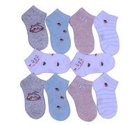 various Calcetines Tobilleros para Niñas Niños Park de 10 Unidades,Calcetines Verano Unisex Finos Algodón Cortos Suaves y Respirable para Chicos para Todas Estaciones.(32-36 9-11año)