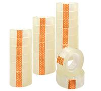 various Cinta adhesiva, 18mm x 35m, transparente Pack de 24 rollos