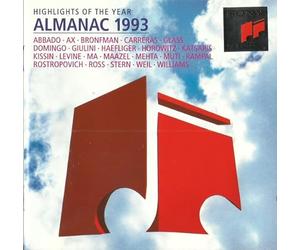 VARIOUS - Classical Almanac 1993 - Highlights of the Year, Compilation CD, Artistes Variés, Enregistrement Numérique