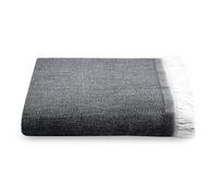 various-Colcha Multiusos para Sofá y Cama,Manta Foulard,Plaid de Práctica de Algodón-Poliéster,Cubresofá Cubrecama 180 x 290 cm,Color Negra