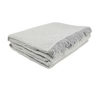 various-Colcha Multiusos para Sofá y Cama,Manta Foulard,Plaid de Práctica de Algodón-Poliéster,Cubresofá Cubrecama 180 x 290 cm,Color Gris