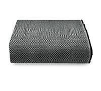 various-Colcha Multiusos para Sofá y Cama,Manta Foulard,Plaid de Práctica de Algodón-Poliéster,Cubresofá Cubrecama 230 x 290 cm,Color Negra