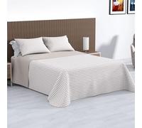 various-ColchaBouti Estampada Vichy para Verano y Premiver 1 Funda Cojin 50 x 70 cm,Reversible Colcha Cubrecama Ligera Fina,Entretiempo 100% Poliéster. (Cama 90-180 x 260cm)
