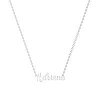 various Collar Nombre Adriana Acero Inoxidable-Colgante Nombre Personalizado Plateado para Collar Mujer-Regalos Personalizados para Mujer Madres Niña Parejas, Mejor Amiga