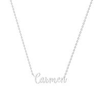 various Collar Nombre Carmen Acero Inoxidable-Colgante Nombre Personalizado Plateado para Collar Mujer-Regalos Personalizados para Mujer Madres Niña Parejas, Mejor Amiga
