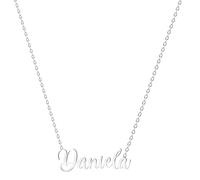 Various Collar Nombre Daniela Acero Inoxidable-Colgante Nombre Personalizado Plateado para Collar Mujer-Regalos Personalizados para Mujer Madres Niña Parejas, Mejor Amiga