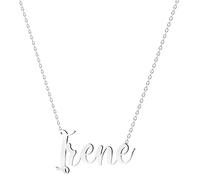 various Collar Nombre Irene Acero Inoxidable-Colgante Nombre Personalizado Plateado para Collar Mujer-Regalos Personalizados para Mujer Madres Niña Parejas, Mejor Amiga