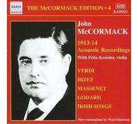 Various Compose Mccormack Edition Vol. 4: 1913 - 14 Acous (CD) (Importación USA)