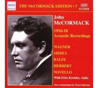 Various Compose Mccormack Edition Vol. 7, The: 1916 - 18 (CD) (Importación USA)