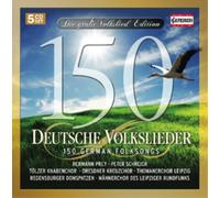 Various Composers 150 Deutsche Volkslieder (CD) Box Set (Importación USA)